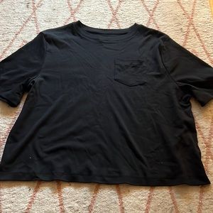 Black Target T-Shirt/Top